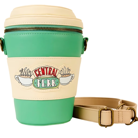 Loungefly Handbags - NWT Loungefly Friends Central Perk Coffee Cup Crossbody Bag